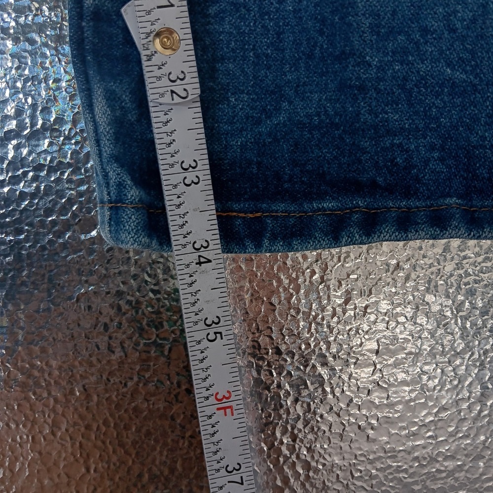 Wrangler Jeans Mens 46x34 Blue Cowboy Cut Original Fit 13MWZ Denim - Picture 9 of 11